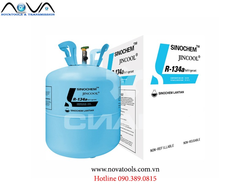 GAS LẠNH ĐIỀU HÒA Ô TÔ SINOCHEM R134A GAS LẠNH ĐIỀU HÒA Ô TÔ SINOCHEM R134A
